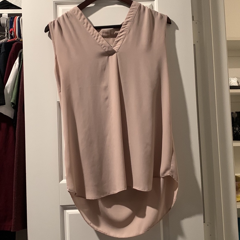 Soft pink tank